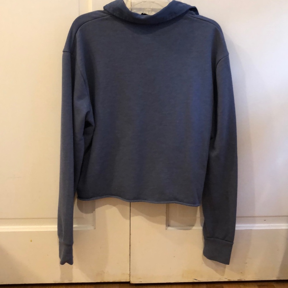 long sleeve collared blue shirt - Picture 2 of 2